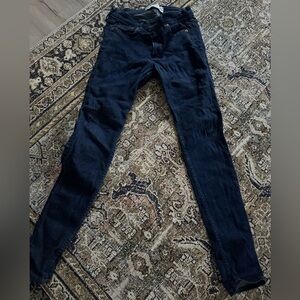 Abercrombie & Fitch Dark Blue Skinny Jeans